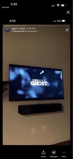 Floating tv stand