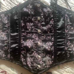 Boned Corset Sz M 