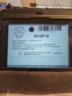 Oil Separator F150