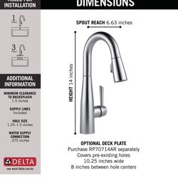 Delta Essa Kitchen faucet (retail $190)