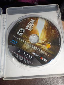 The Last of Us PS3 Game Disc