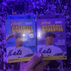 TOPPS HERITAGE BASEBALL 2021