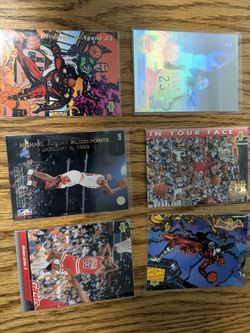 🔥Lot Of Six 💥Michael Jordan Cards🔥 From 1992 Upper Deck