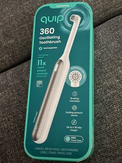 Quip oscillating toothbrush
