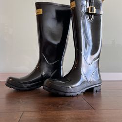 Joules Black Rain Boot for Sale in Seattle WA OfferUp