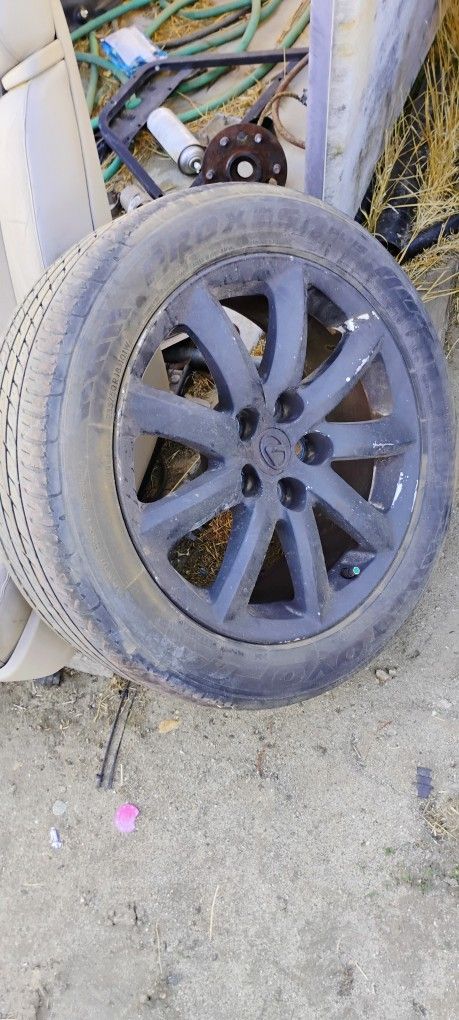 2007 Lexus Ls460 Rim And Tire Part 