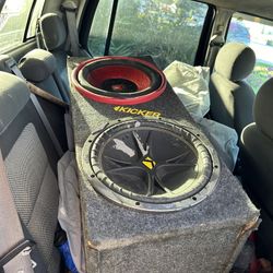 12 In. Subwoofers In Box