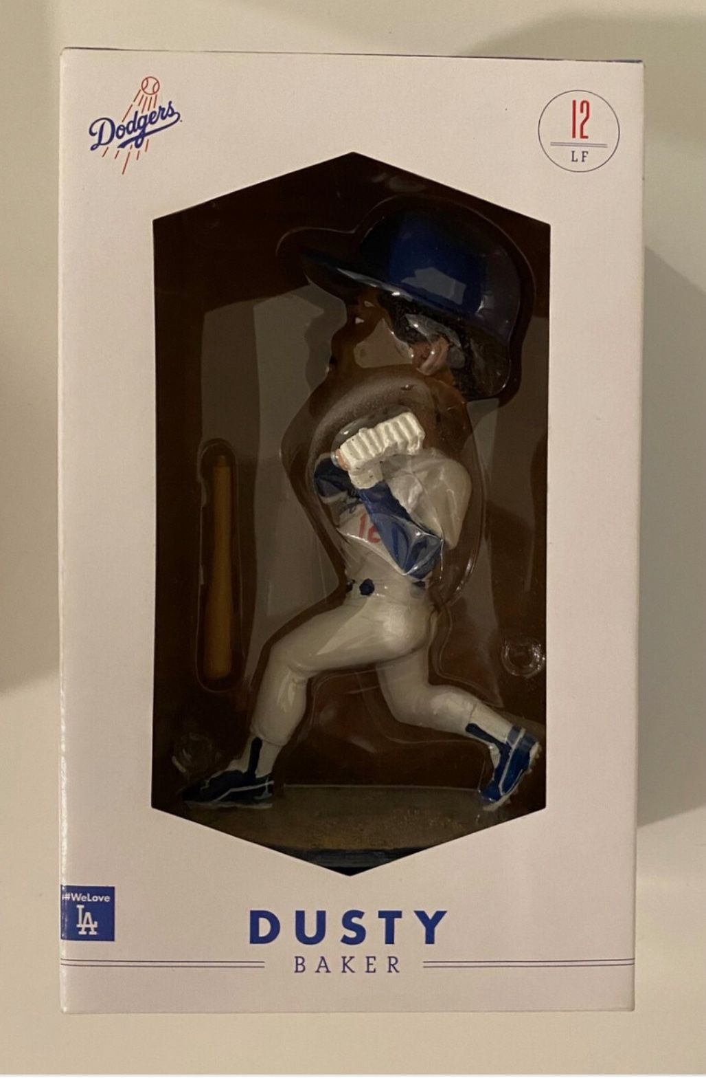 Dusty Baker Bobblehead Los Angeles Dodgers 6/22/2016 * NEW in Box