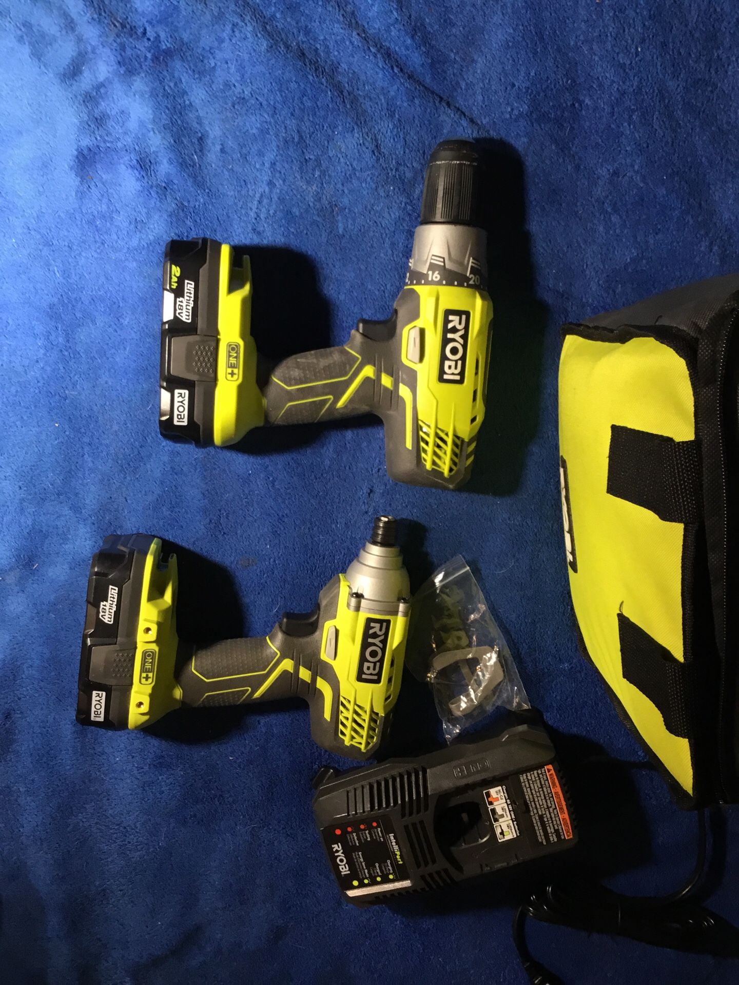 NEW Ryobi Impact & Drill Complete COMBO Kit!! Only 60 tomorrow ⌛️