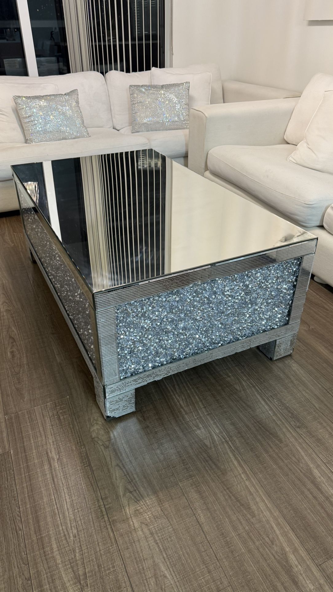 Mirrored Coffee Table 
