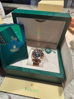 Rolex GMT-Master II Rose Gold Watch