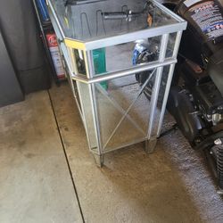 Mirror Side Table