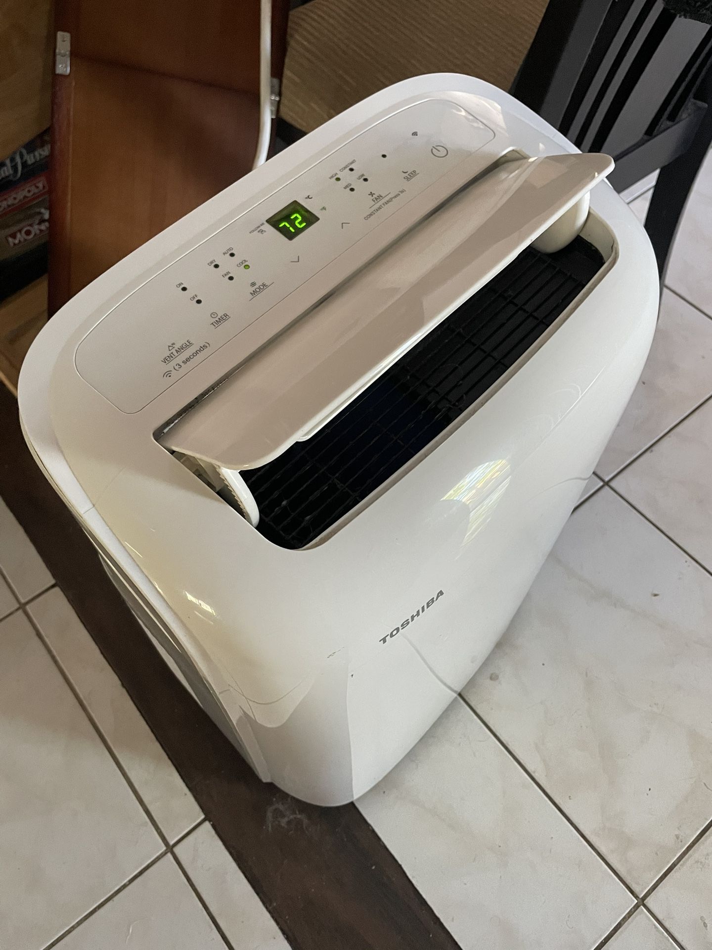 Toshiba Portable Air Conditioner & Dehumidifier W/ REMOTE & WIFI CONTROL