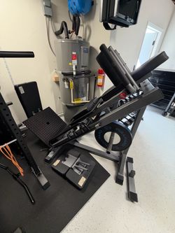 bodycraft f660 leg press / sled / hack squat / calf raise