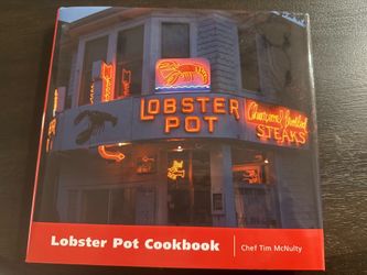 The Lobster Pot Cookbook NEW FIRST  EDITION