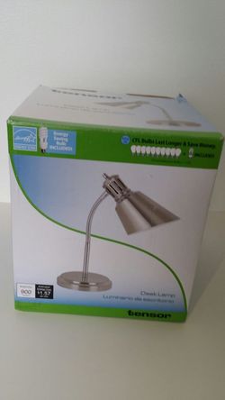 Desk Lamp Brush Steel