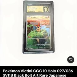 Victini Holo Art Rare Pristine 10