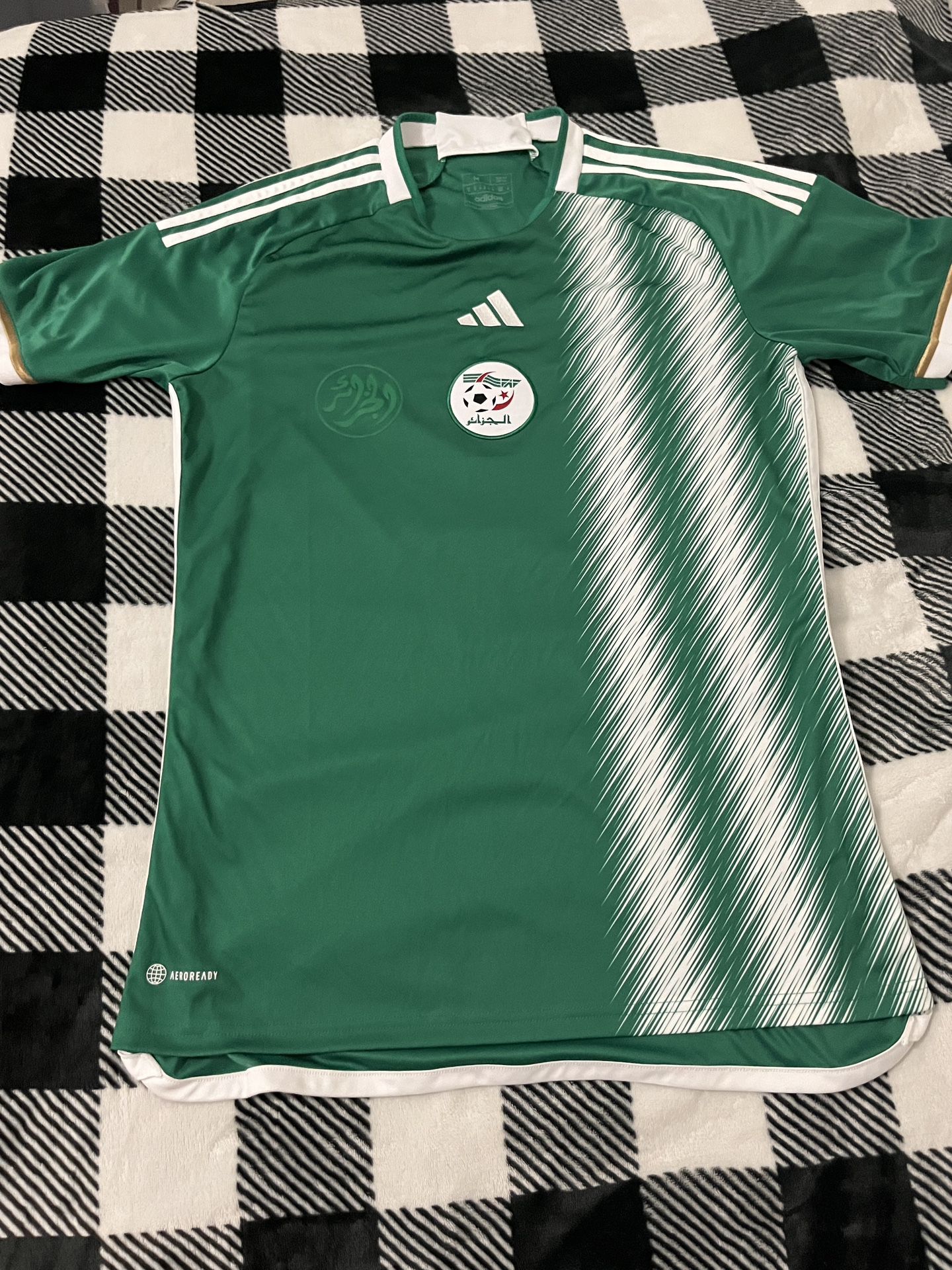 Official Adidas Algeria 2022 Away Jersey Men's Size (M)