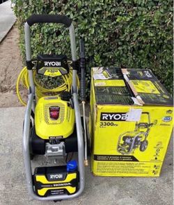 RYOBI 3300 PSI 2.5 GPM Cold Water Gas Pressure Washer with Honda GCV200 Engine