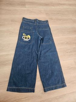 A.LAB Mega Rave wide- leg baggy denim jeans