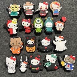 Hello Kitty Halloween Costume Croc Charms