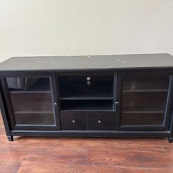 Black Low Sleek TV Stand / Media Table $50