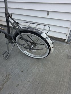 Vintage batavus folding bike