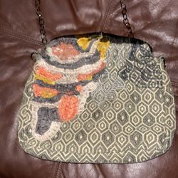 Fabric crossbody Zara bag