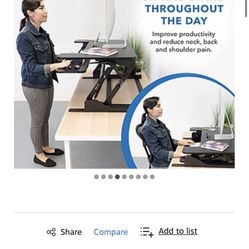 Standing Desk Converter