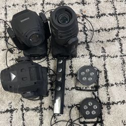 Moving Head Lights + Other Lighting