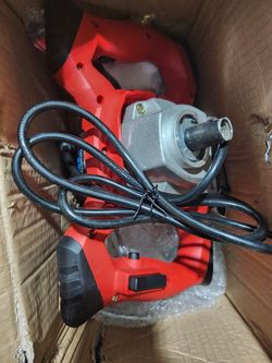 SILVEL Cement Mixer, Max 2300W Electric Concrete Mixer with 6 Adjustable Speeds, Portable Mortar Mixer, 110V Handheld Mud Mixer for Mixing Mortar, Pai