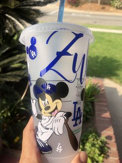 Dodgers/ Disney Starbucks Custom Cold Cup