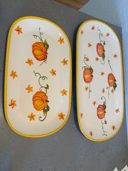 Darling Temptations Fall Themed Platter Set