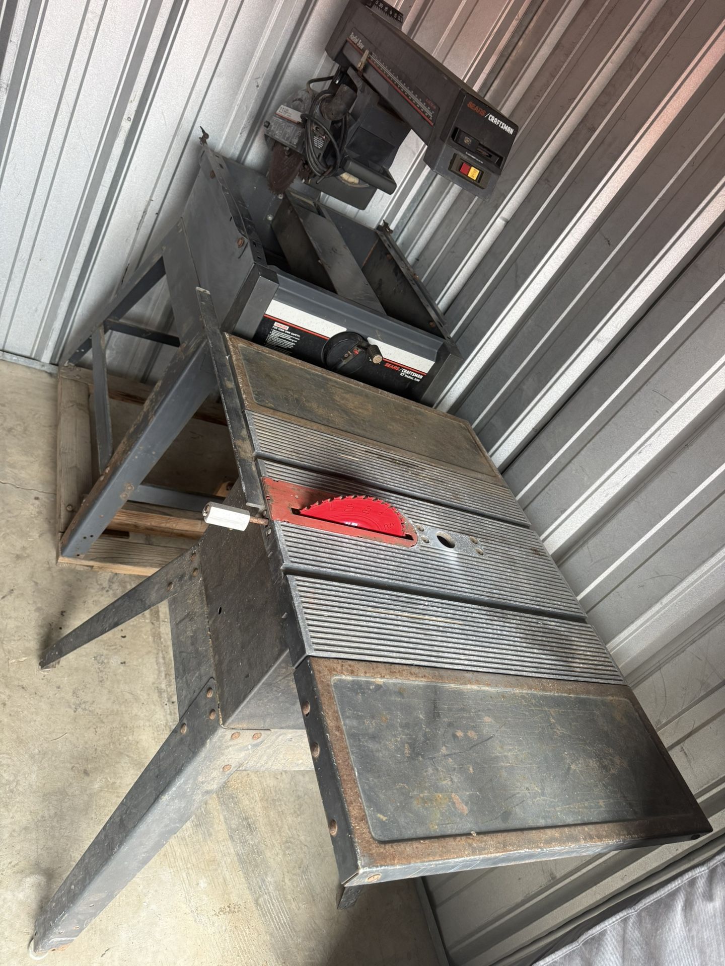 Craftsman Radial And Table Saw
