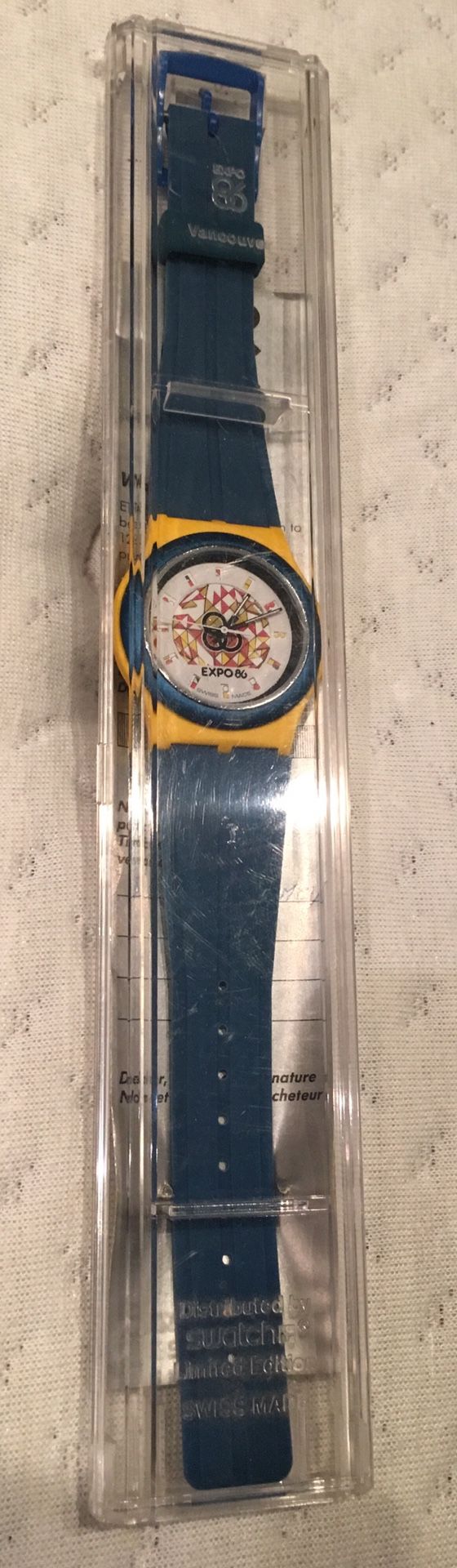 Swatch Watch Vancouver BC Expo 86