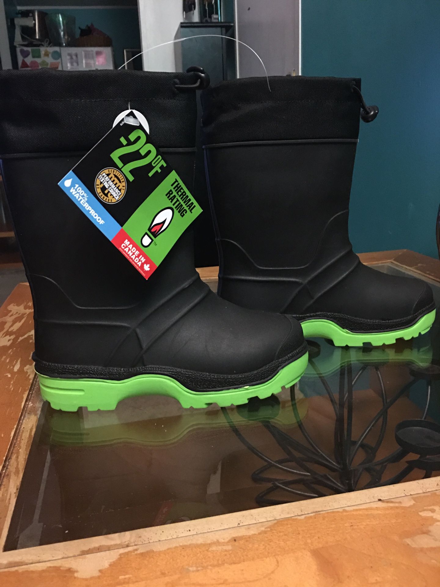 Wonder Nation Toddler Boys' Waterproof Snow Boot