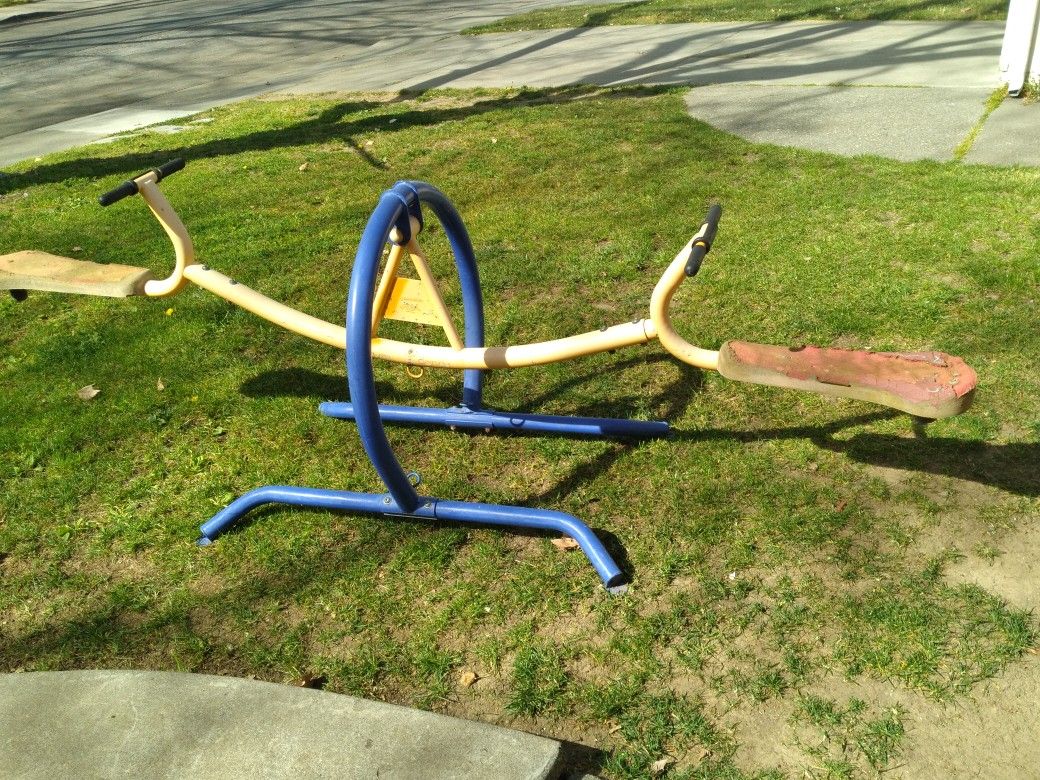 See Saw/ Teeter Totter - For Kids & Adults! Made By "Gym Dandy"