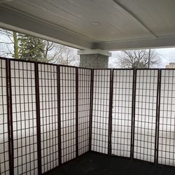 10 panel room divider