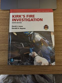 Kirk’s Fire Investigation 8th Edition