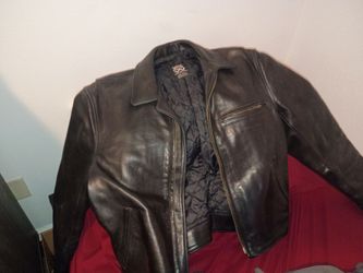 Vintage "Worn out west" leather jacket
