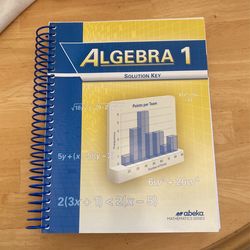 Algebra 1 Solution Key