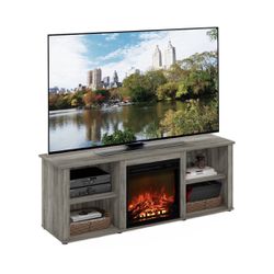 Tv Stand W/ Fireplace 