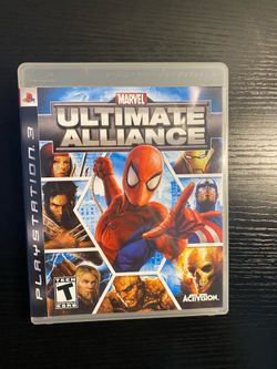 Marvel: Ultimate Alliance For Sony PlayStation 3 With Manual (200