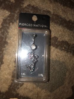 Mermaid belly ring