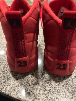 Red Air Jordans 12 Retro