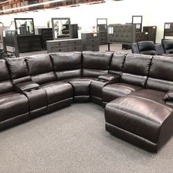 Sectional Recliner Sofa Set