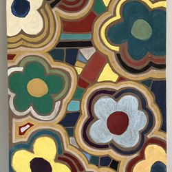 Bold, Abstract Floral Composition