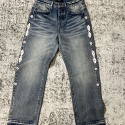 Amiri Studded Side-Panel Jeans Tagged 30 (Fits 29) 