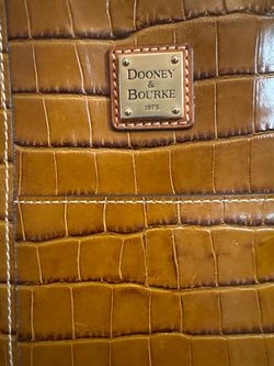 Dooney & Bourke Orange Leather Handbag