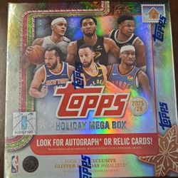Topps 25-26 Basketball Holiday Blaster Box